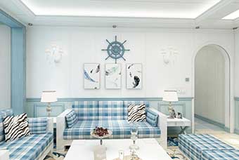莆田地中海风格-客厅